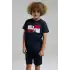 ERKEK ÇOCUK BERMUDA TAKIM - LACİVERT