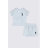 ERKEK BEBEK 2 LI KISA KOL T-SHIRT TAKIM - MAVİ