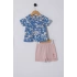 U.S.POLO ASSN. KIZ BEBEK 2Lİ TAKIM - MAVİ