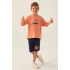 ERKEK ÇOCUK BERMUDA TAKIM - İNDİGO