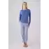 ARNETTA KADIN İKİLİ TAKIM - MAVİ