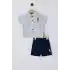 U.S POLO ASSN ERKEK BEBEK 2Lİ TAKIM - Beyaz