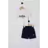 U.S POLO ASSN ERKEK BEBEK 2Lİ TAKIM - BEYAZ/MAVİ