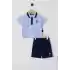 U.S POLO ASSN ERKEK BEBEK 2Lİ TAKIM - MAVİ