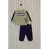 US POLO ERKEK BEBEK 2LI TAKIM - ÇAY YEŞİLİ