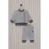 US POLO ERKEK BEBEK 2LI TAKIM  - GRİ MELANJ
