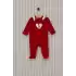 US POLO KIZ BEBEK PATİKLİ TULUM - KIRMIZI