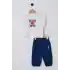 U.S.POLO ASSN. KIZ BEBEK 2Lİ TAKIM - Beyaz
