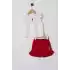U.S.POLO ASSN. KIZ BEBEK 2Lİ TAKIM - Beyaz