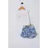 U.S.POLO ASSN. KIZ BEBEK 2Lİ TAKIM - EKRU