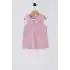 U.S.POLO ASSN.KIZ BEBEK ELBİSE - SOFT PEMBE