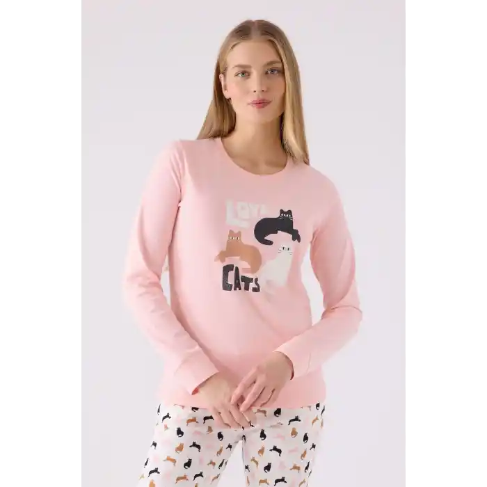 ARNETTA ANNE KIZ  İKİLİ TAKIM - AÇIK PEMBE