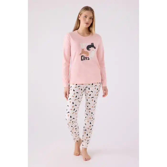 ARNETTA ANNE KIZ  İKİLİ TAKIM - AÇIK PEMBE