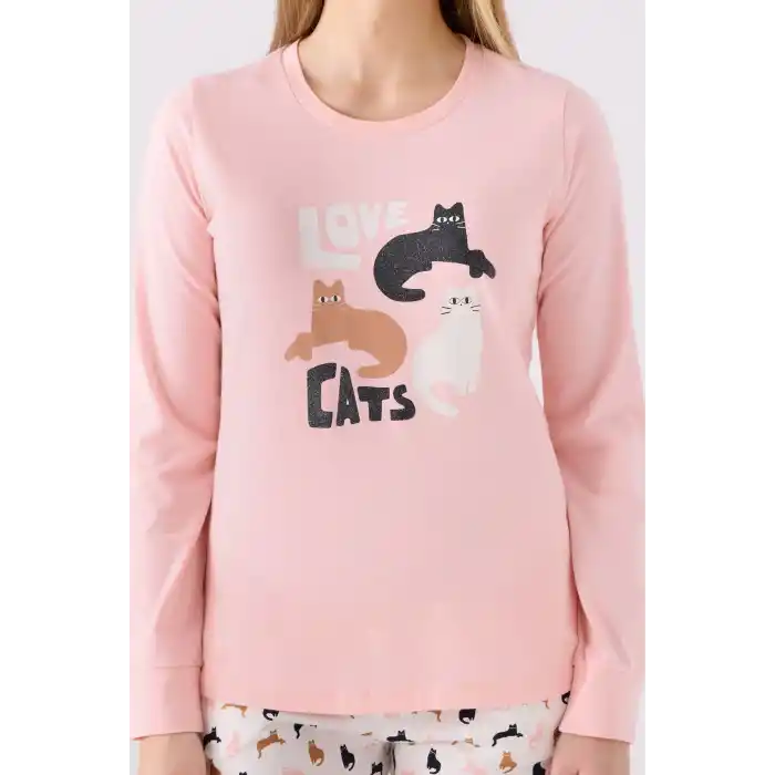 ARNETTA ANNE KIZ  İKİLİ TAKIM - AÇIK PEMBE