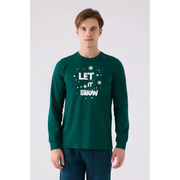 ARNETTA BABA OĞLU İKİLİ TAKIM - KOYU YEŞİL