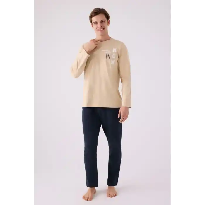 ARNETTA ERKEK İKİLİ TAKIM - BEJ