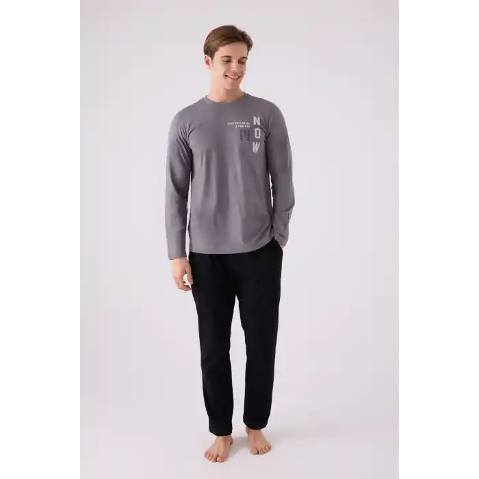 ARNETTA ERKEK İKİLİ TAKIM - KOYU GRİ