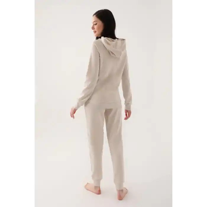ARNETTA KADIN EŞOFMAN TAKIM - BEJ