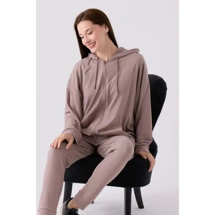 ARNETTA KADIN İKİLİ TAKIM - AÇIK KAHVE