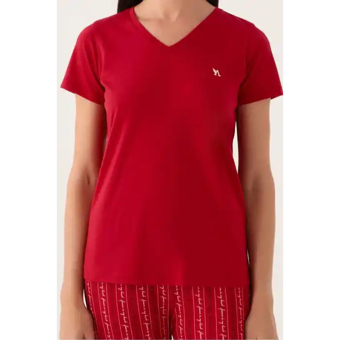 ARNETTA KADIN  İKİLİ TAKIM - BORDO