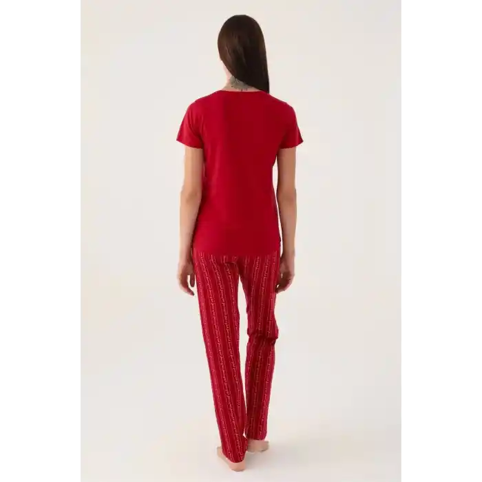 ARNETTA KADIN  İKİLİ TAKIM - BORDO