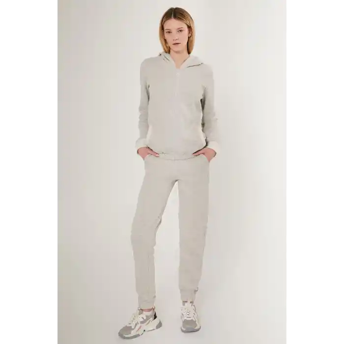 ARNETTA KADIN İKİLİ TAKIM - GRİ MELANJ