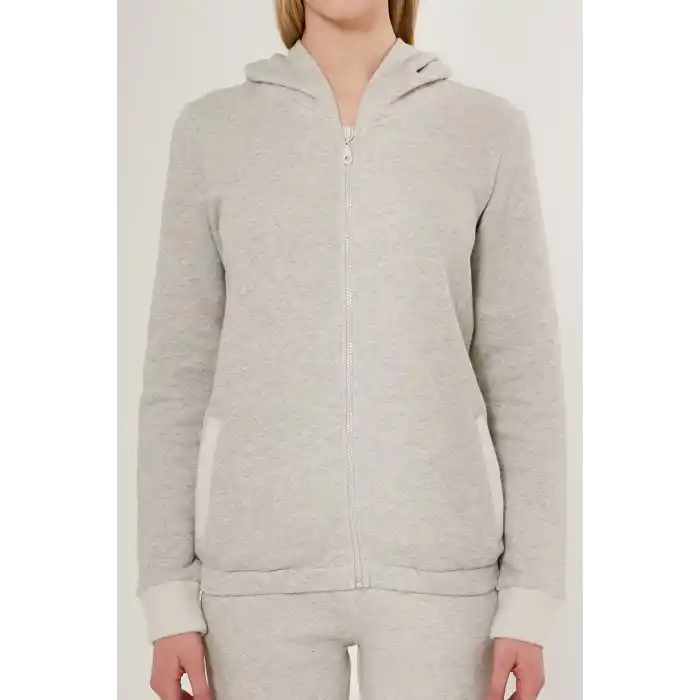 ARNETTA KADIN İKİLİ TAKIM - GRİ MELANJ