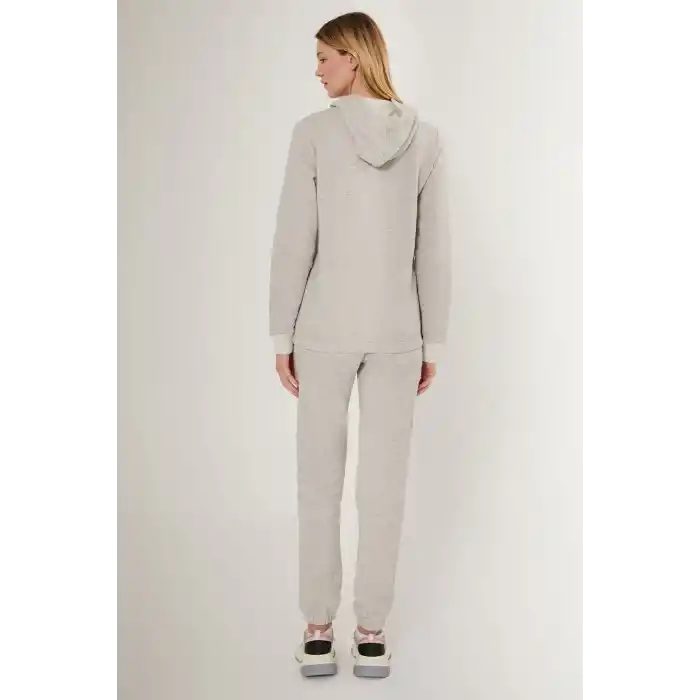 ARNETTA KADIN İKİLİ TAKIM - GRİ MELANJ