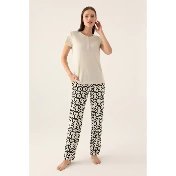 ARNETTA KADIN İKİLİ TAKIM - KEMİK