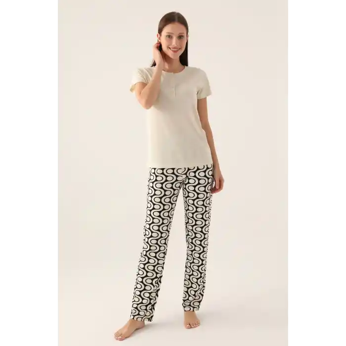 ARNETTA KADIN İKİLİ TAKIM - KEMİK