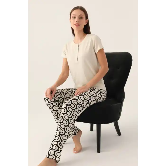 ARNETTA KADIN İKİLİ TAKIM - KEMİK