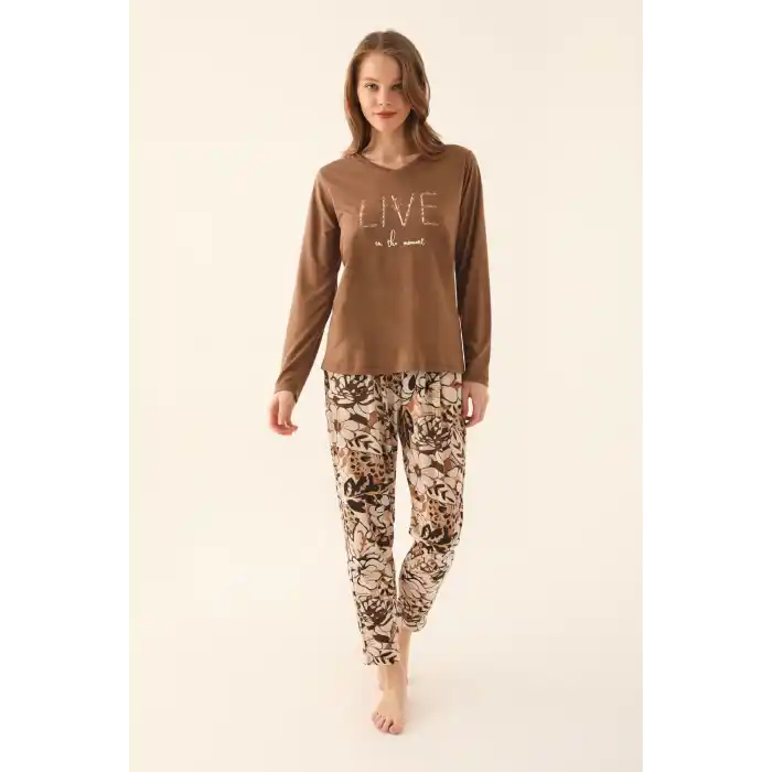 ARNETTA KADIN İKİLİ TAKIM - KOKONAT