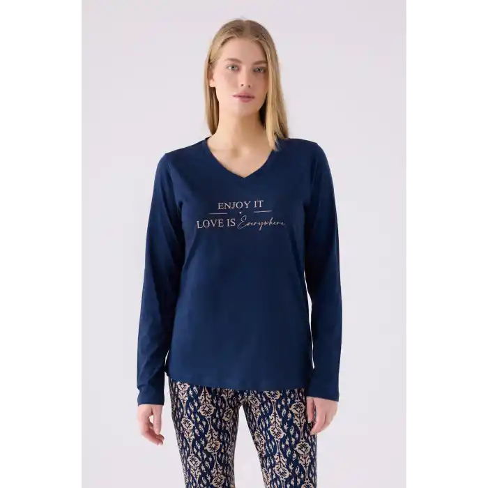 ARNETTA KADIN İKİLİ TAKIM - KOYU İNDİGO