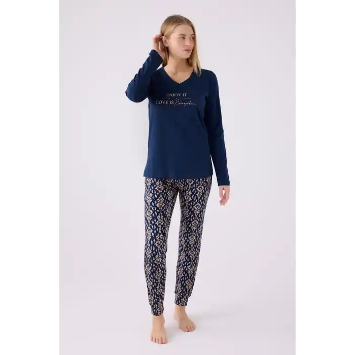 ARNETTA KADIN İKİLİ TAKIM - KOYU İNDİGO