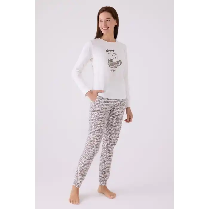 ARNETTA KADIN İKİLİ TAKIM - KREM