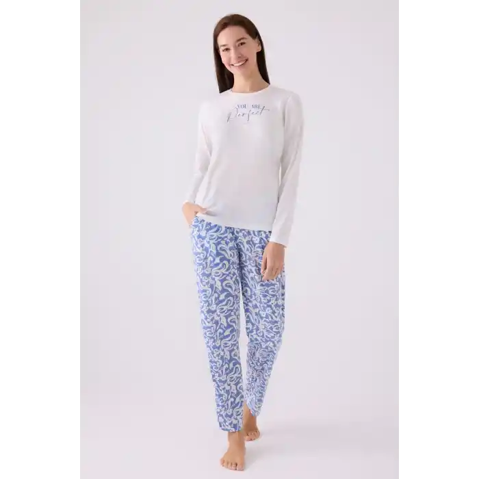 ARNETTA KADIN İKİLİ TAKIM - KREM