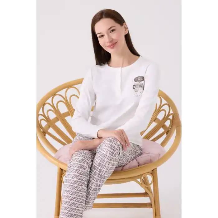 ARNETTA KADIN İKİLİ TAKIM - KREM