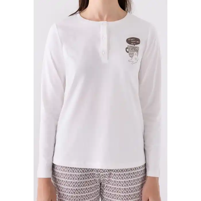 ARNETTA KADIN İKİLİ TAKIM - KREM