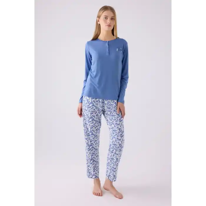 ARNETTA KADIN İKİLİ TAKIM - MAVİ