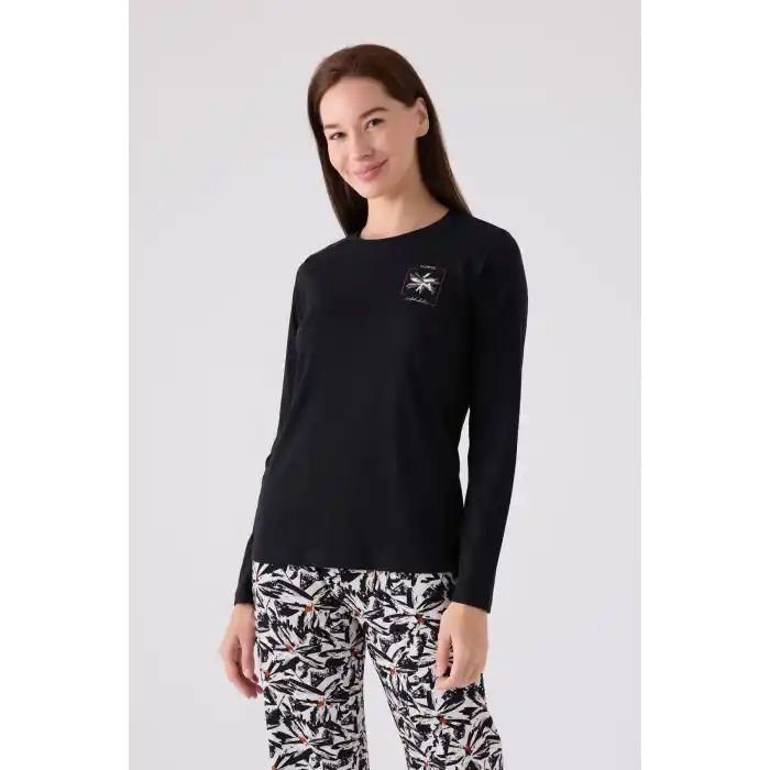 ARNETTA KADIN İKİLİ TAKIM - SİYAH