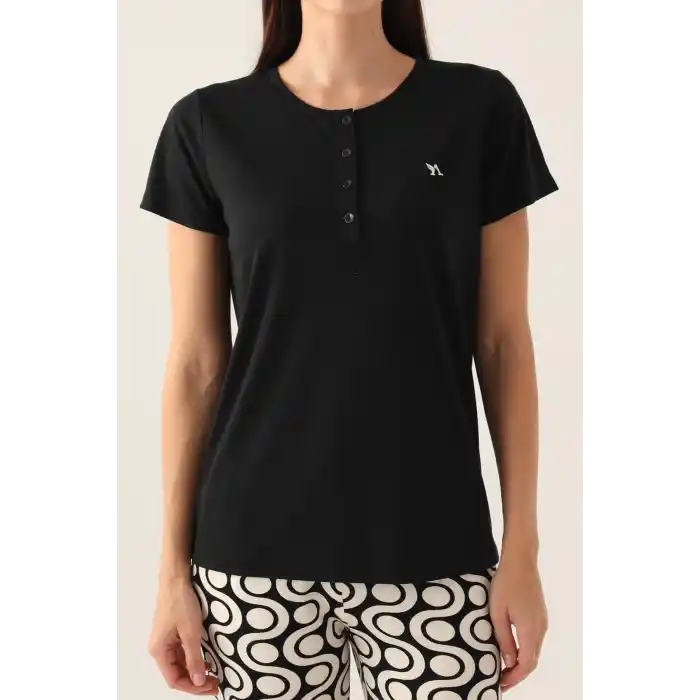 ARNETTA KADIN İKİLİ TAKIM - SİYAH