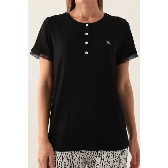 ARNETTA KADIN İKİLİ TAKIM - SİYAH