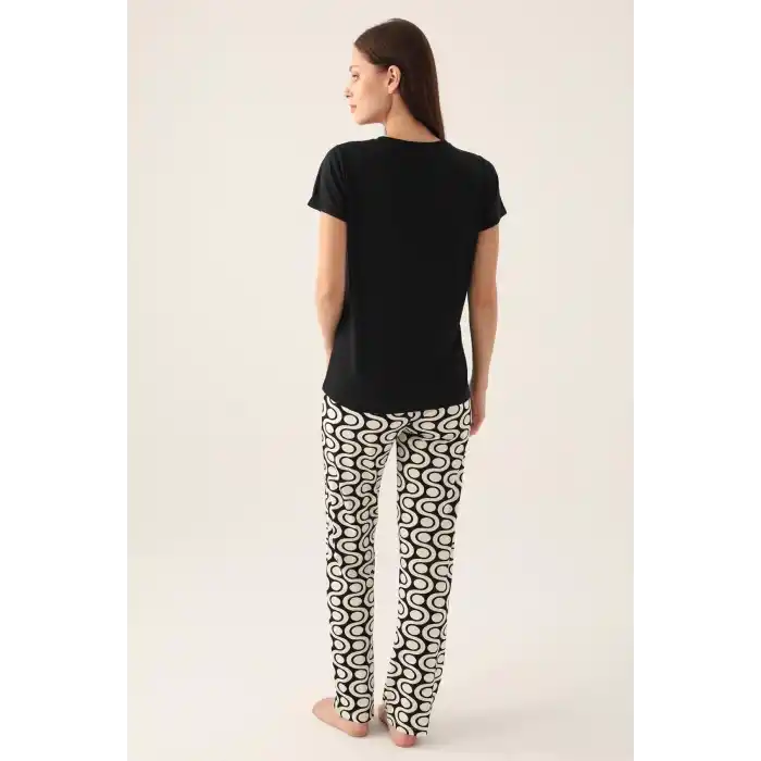 ARNETTA KADIN İKİLİ TAKIM - SİYAH