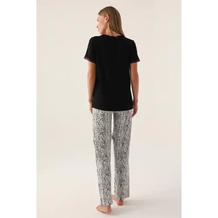 ARNETTA KADIN İKİLİ TAKIM - SİYAH