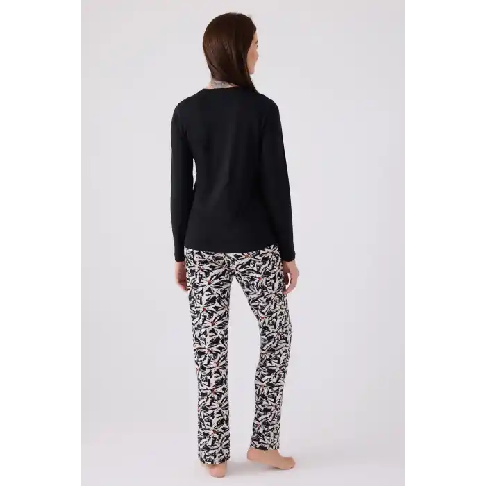 ARNETTA KADIN İKİLİ TAKIM - SİYAH