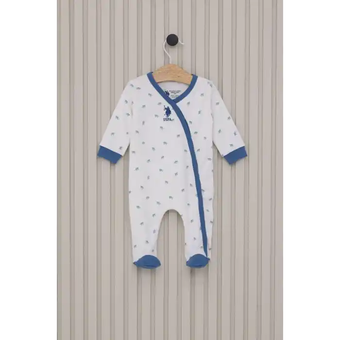 ERKEK BEBEK PATİKLİ TULUM - KREM