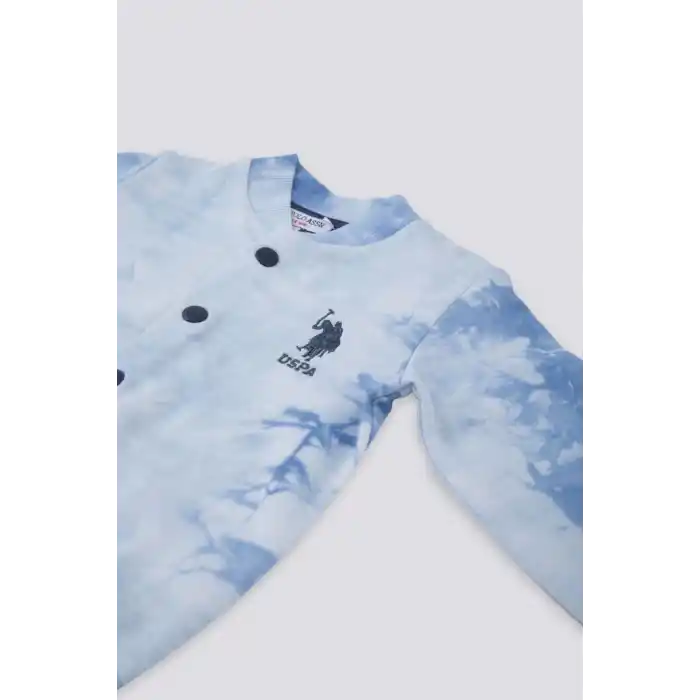 ERKEK BEBEK UZUN KOL HIRKA - MAVİ BATİK