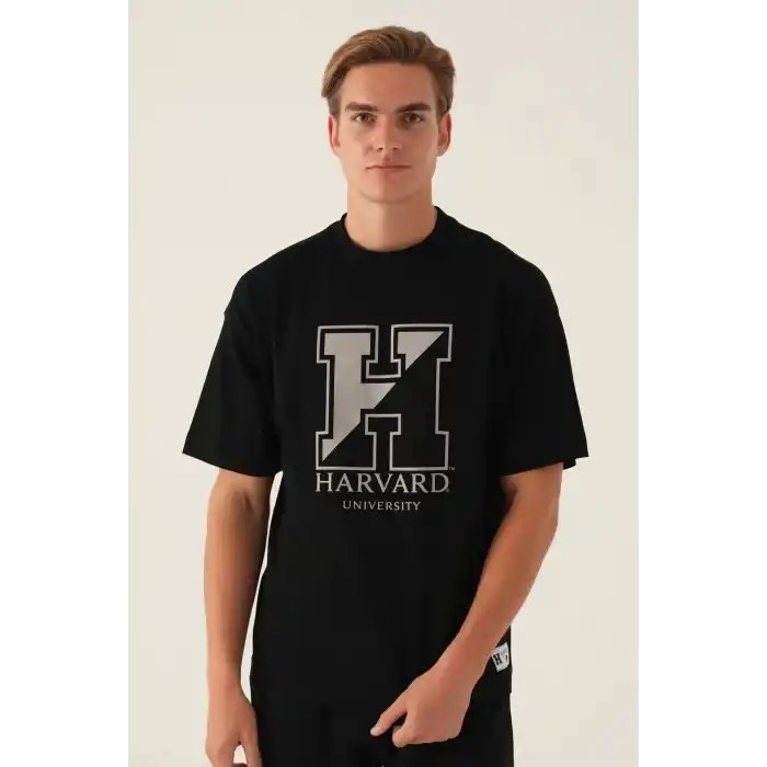 HARVARD ERKEK TEK ÜST  - SİYAH