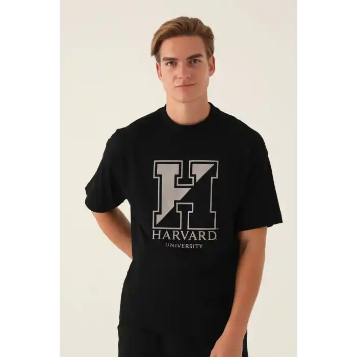 HARVARD ERKEK TEK ÜST  - SİYAH