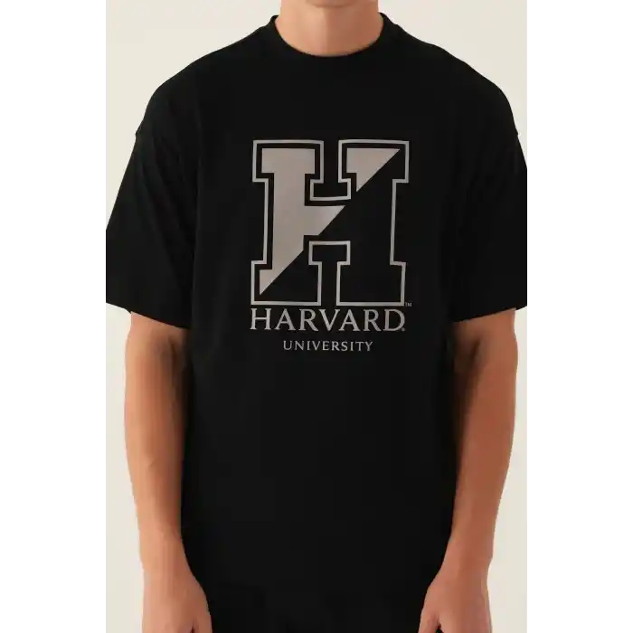 HARVARD ERKEK TEK ÜST  - SİYAH